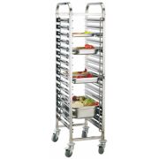 Шпилька для гастроемкостей GN 1/1 STARFOOD YC-215M1, 15 уровней, на колесах, разборная