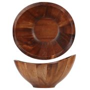 Салатник сервировочный 1,4л 23х21,5см h11см, дерево (акация), Moonstone Buffet ZCAWLMBL1