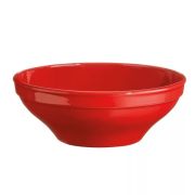 EMILE HENRY (Франция) Салатник для подачи/фуршета d=290 мм. 3500 мл. h=110 мм. штабелир. красный керам Emile Henry /1/2/112/