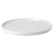 Тарелка мелкая CHEFS Walled d21см h2см, с прямым бортом, Vellum, цвет White полуматовый WHVMWP211