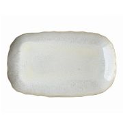 Блюдо прямоугольное 40х25см, керамика, цвет PERLE, Plume 961422
