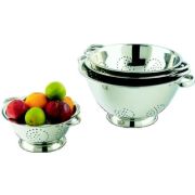 Дуршлаг полусферический d34см, 7,60л, на подставке, нерж.сталь COLD08