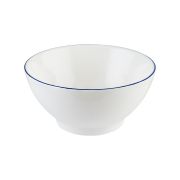 Bonna (Турция) Салатник d=140 мм. 450 мл. h=65 мм. Ретро синий край (тарелка подст.70714) Bonna /1/12/732/