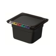 Гастроемкость п/п 1/6 h 100мм, черная 422102013