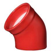 Емкость для соли d10 см 0,35 л, керамика, серия Natural Chic, цвет гранат 020134