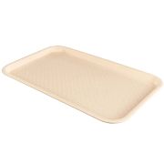 Поднос пласт. 32,5х52,5см, бежевый, полипропилен 422107807