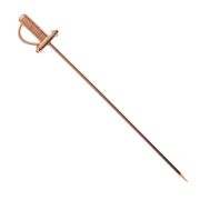 Набор шпажек "Шпага" 12шт., 11,2см, медн. покрытие M37065CP