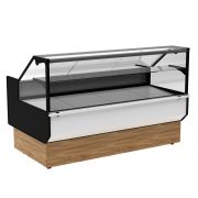 ВИТРИНА ХОЛОДИЛЬНАЯ GC95 SM 1,2-1 0013-0430 (ВХС-1,2 CARBOMA GC95 KOMBILUX) (0108 ТЕМНЫЙ ДУБ)