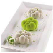 Форма силиконовая ПУЗЫРЬКИ серая d70 мм, h30мм, 6х85мл BOLLICIN