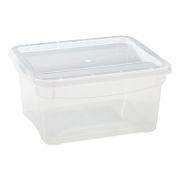 Пластик (Россия) Контейнер для продуктов прямоуг.  2,0 л. 19*15,7*9 см. п/п Кристалл /1/20/