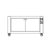 ШКАФ РАССТОЕЧНЫЙ ZANOLLI T POLIS 6/CL 3MC