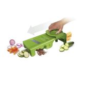 Vin Bouquet (Испания) Мандолина (овощерезка) 32*13 см. с 1 насадкой и толкателем, нерж и пластик VB /1/