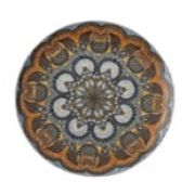 Тарелка мелкая d27,5см, Mandala B 67377B05