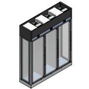 ШКАФ ВИННЫЙ ENOFRIGO WINE LIBRARY 20 3V DX-SX 3P H2600 VT OPT20001+ПОЛКИ R+ПОЛКИ C+ПОЛКИ A