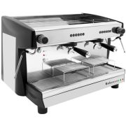 КОФЕМАШИНА АВТОМАТ ROBUSTEZZA DE2E/ ЧЕРНАЯ+ВЫСОКАЯ ГРУППА 185ММ МУЛЬТИФАЗНАЯ
