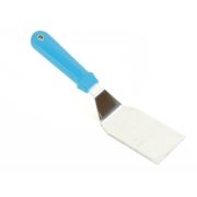 GI.METAL (Италия) Лопатка для пиццы 29 см. изогнутая раб. часть 12*7 см. нерж. пластик. ручка Gimetal /1/6/