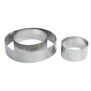 MGsteel Форма кондитерская «Круг» d=10 см. h=6 см. нерж. MGsteel /1/96/