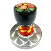 Россия Форма-резак для пельменей d=66 мм. нерж. с дерев. ручкой /1/150/