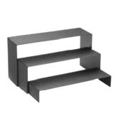 Этажерка для выкладки закусок, 3-х ярусная, 56х17см h19,2см, цвет gris 518D0009