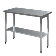 СТОЛ РАБОЧИЙ БЕЗ БОРТА, НЕРЖ. СВАРНОЙ 1000Х600Х850 (695161.011-03)