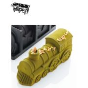 Форма для пирожных 3D "Express Log" 250x88xh106 mm, 1435 ml, силикон KE085S