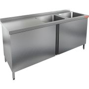 СТОЛ ПРИСТЕННЫЙ НСЗ2М-14/6БП С ВАННОЙ МОЕЧН.