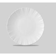 Тарелка мелкая d27,2см Abstract white APRDAF581