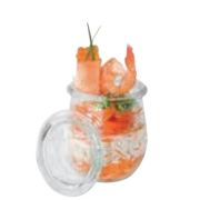 Набор емкостей фуршетных с крышками 220мл*12шт 41589-22