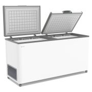 ЛАРЬ МОРОЗИЛЬНЫЙ FROSTOR F 600 SD БЕЛЫЙ (СЕРАЯ РАМКА) STANDART DOUBLE (ПРОПАН)