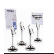 Держатель для табличек, набор 4 шт,  нерж.сталь 42954-04