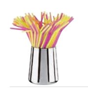 Диспенсер для трубочек d=8см h12см, нерж.сталь 66313-06