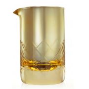 Стакан смесительный 500мл, золото, стекло M37177GD