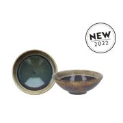 Миска 15,5*h5 см BLOOM BLUE AND BROWN BM004158088