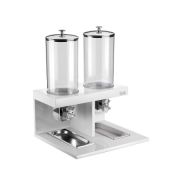 Станция буфетная для мюсли двойная d18 cm. lt. 8x2 BUFFET белая 511B9819