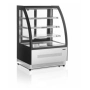 ВИТРИНА ХОЛОДИЛЬНАЯ TEFCOLD LPD900C/BLACK ЧЕРНАЯ