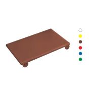 Доска разделочная с упорами530х325мм h20мм (GN 1/1)коричневая 42543-02