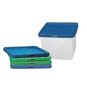 Крышка п/п 40х40 зеленая 44041-05