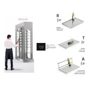ШКАФ ВИННЫЙ ENOFRIGO WINE LIBRARY 20 4V 3P H2200 VT E ЧЕРНЫЙ+ПОЛКИ T+ПОЛКИ A+ПОЛКИ R