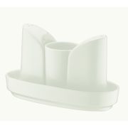 Bonna (Турция) Набор для специй 3 пр. на подставке Белый Bonna /1/48/