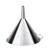 Воронка с ручкой, d=16см., нерж.сталь, 42562-16