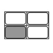 Гастроемкость GN1/4-100 нерж. сталь 14108-10