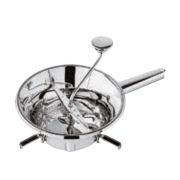 Машинка д/протирки пюре+ 3 диска; сталь нерж.; D=20,H=17,B=34.5см; металлич. 42571-20