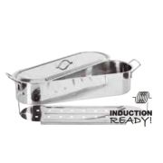 Форма для приготовления рыбы 46х15,5х10,5 см на пару 41964-45