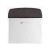 Шпатель кондит.; сталь,пластик; L=12.5/12,B=9.5см; металлич.,черный 18501-04