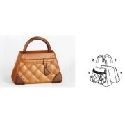 Форма д/шок."Borsetta
" 165x80x150h
 мм 220 g, 2шт, KT123