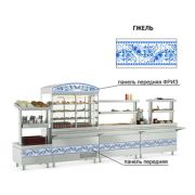 ПАНЕЛЬ ПЕРЕДНЯЯ ДЛЯ ФРИЗА KAYMAN PRESTO (1200ММ) - ГЖЕЛЬ