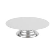 Подставка для торта круглая d30см h 10, сталь нерж. 47099-30