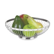 Корзина для фрутков 28х21см, нерж. сталь 42956-28