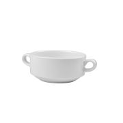 Bonna (Турция) Бульонница 300 мл. d=110 мм. h=50 мм. (тарелка подст. 69991, 68287, 62956) Белый, форма Банкет Bonna /1/