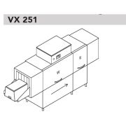 МАШИНА Д/МОЙКИ ЯЩИКОВ DIHR VX 251 DX+DDE+XP